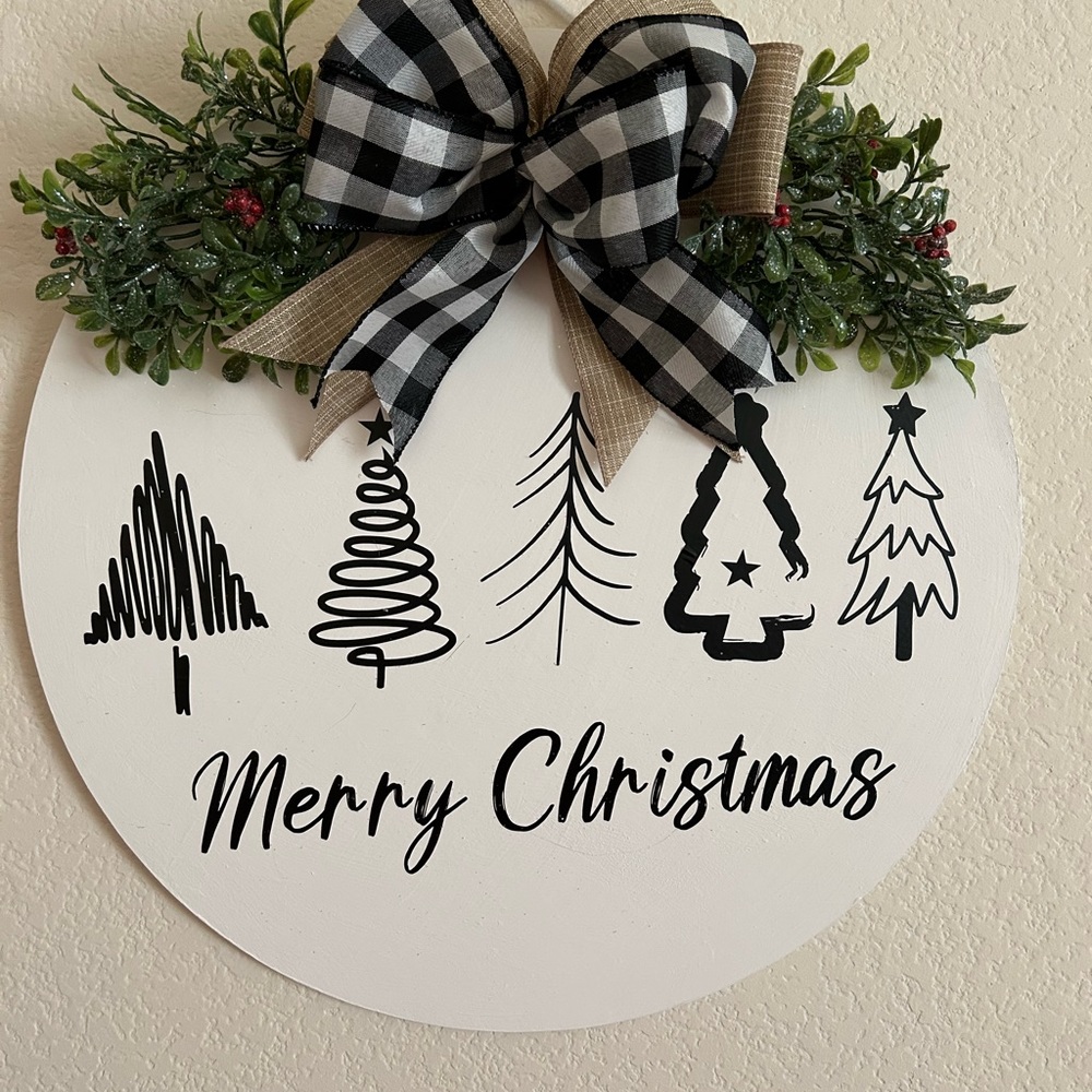 Christmas Door hanger - Picture 4 of 5